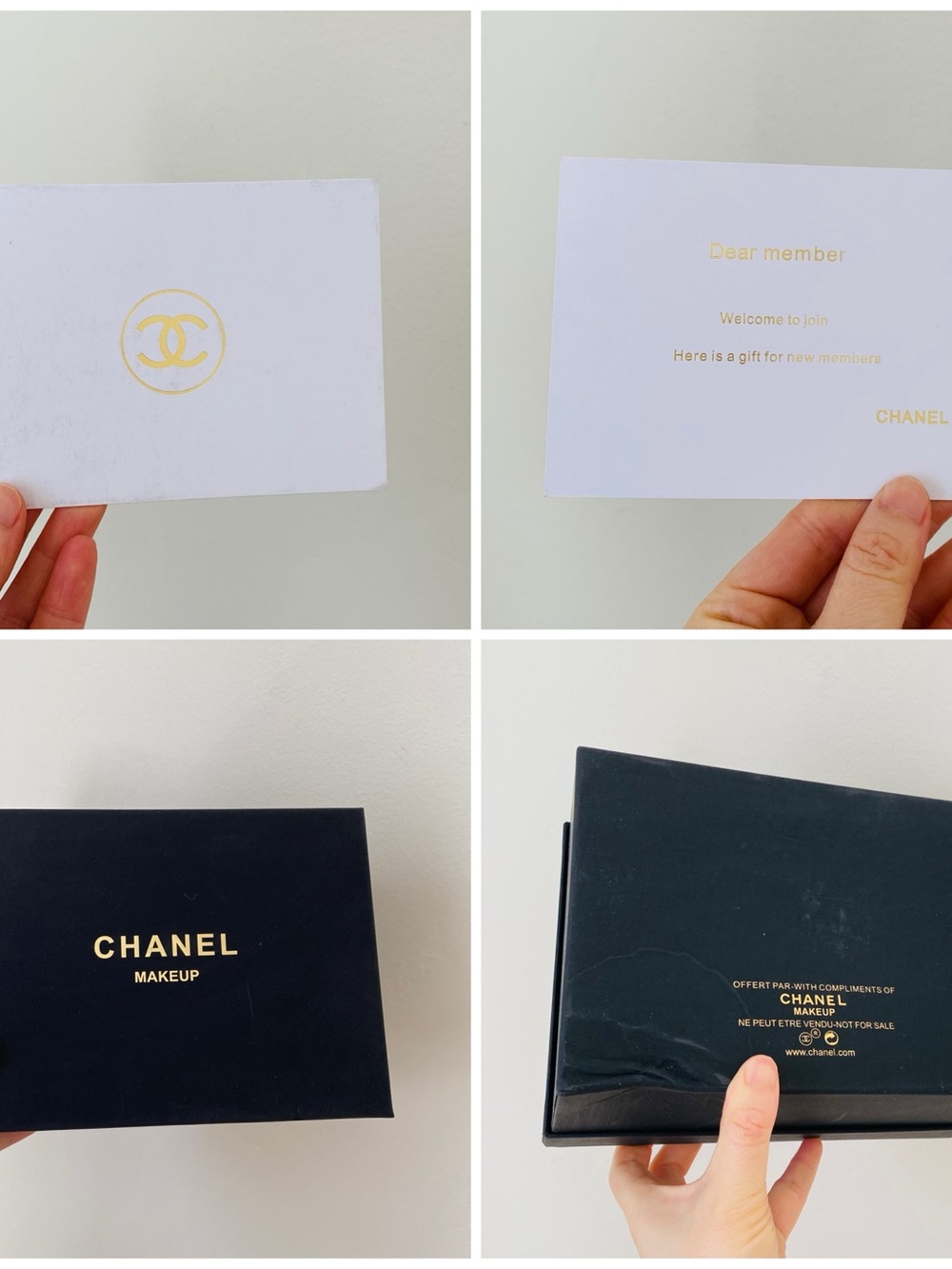 Brand New Chanel Makeup Trio Set Black Shoulder Bag with Tweed Coin Pouch - Picture 15 of 16